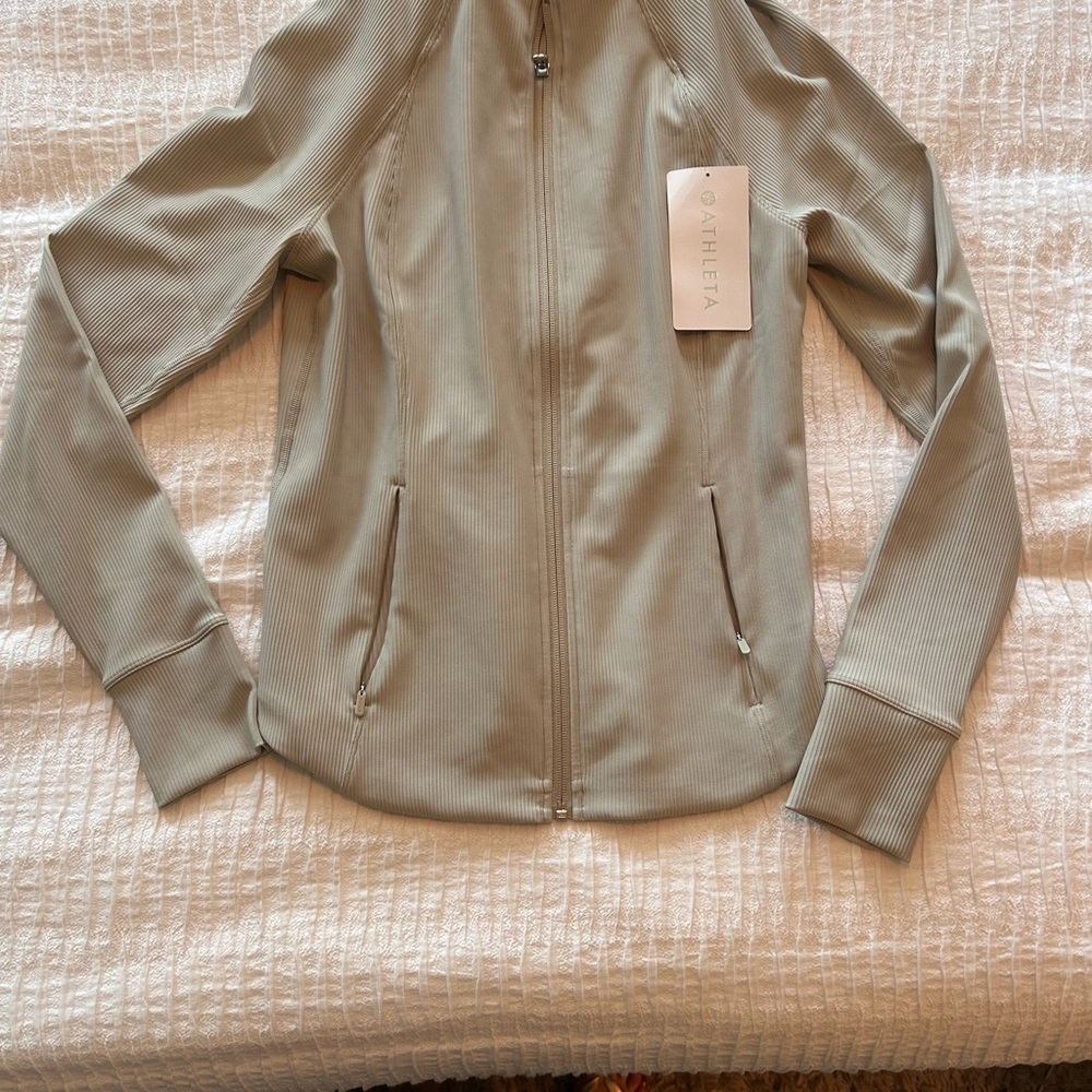 Athleta Brand New with Tags Salutation zip up